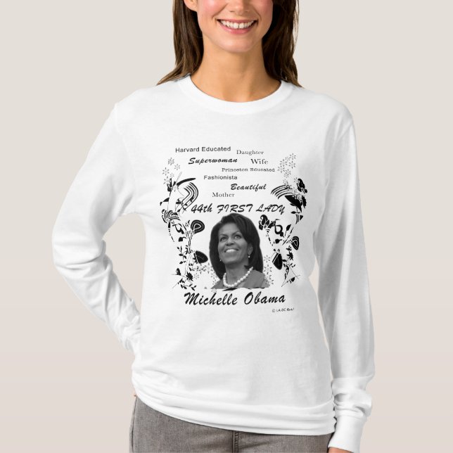 T-shirt Sweatshirt à capuchon de dames (Devant)