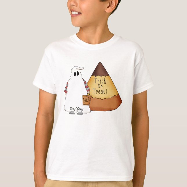 T-shirt Sweatshirt à manches longues pour l'Halloween (Devant)