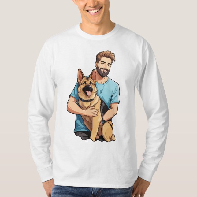T-shirt Sweatshirt allemand berger (Devant)