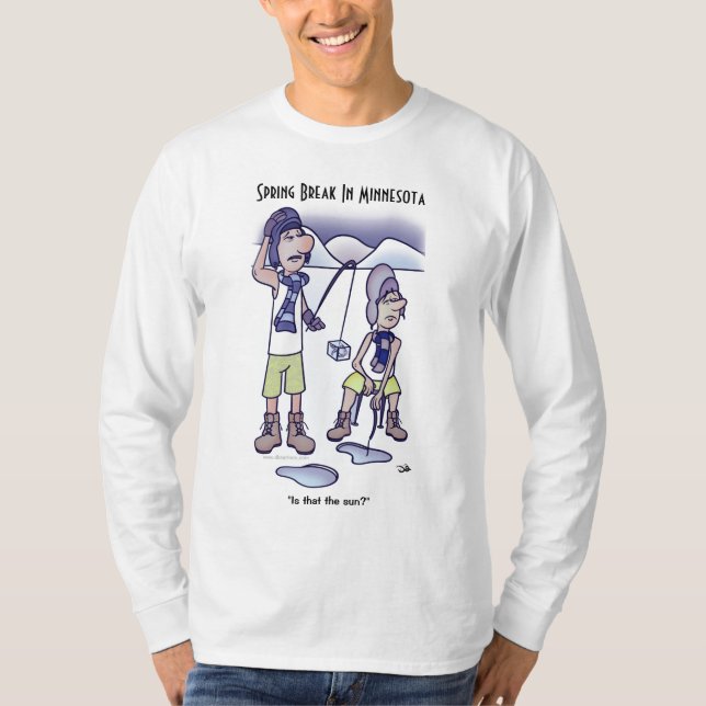T-shirt Sweatshirt blanc Spring Break (Devant)