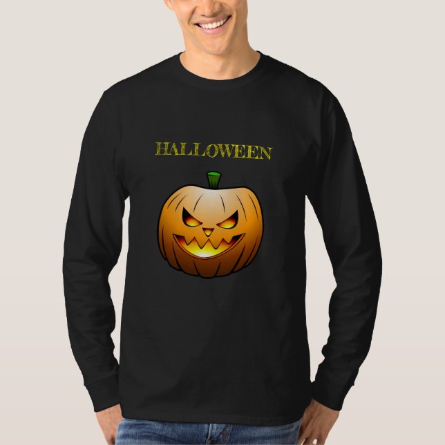 T-shirt Sweatshirt Citrouille Halloween (Devant)
