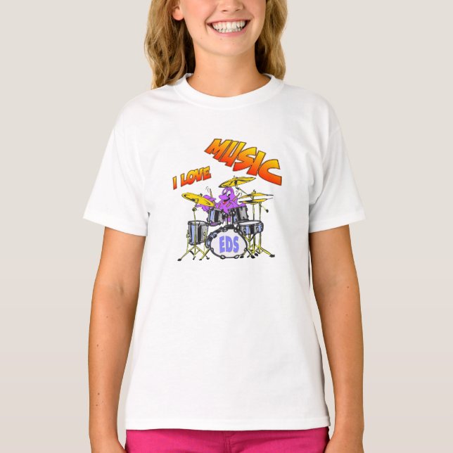 T-shirt Sweatshirt ConfortBlend de musique Octopus (Devant)