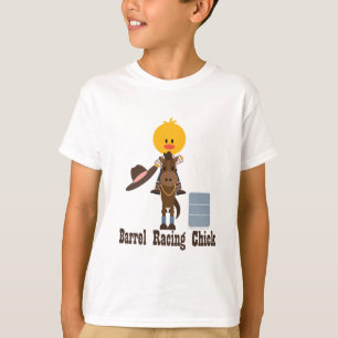 T-shirt Sweatshirt de course de baril pour enfants