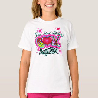 T-shirt Sweatshirt de hockey Peace Love