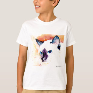 T-shirt Sweatshirt de la jeunesse de CAT SIAMOIS