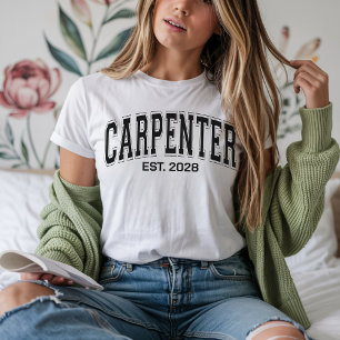 T-shirt Sweatshirt de menuisier, Chemise personnalisée pou