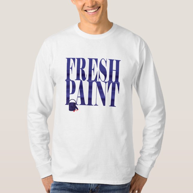 T-shirt Sweatshirt de peinture fraîche (Devant)