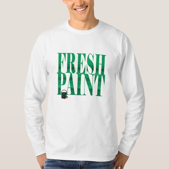 T-shirt Sweatshirt de peinture fraîche (Devant)