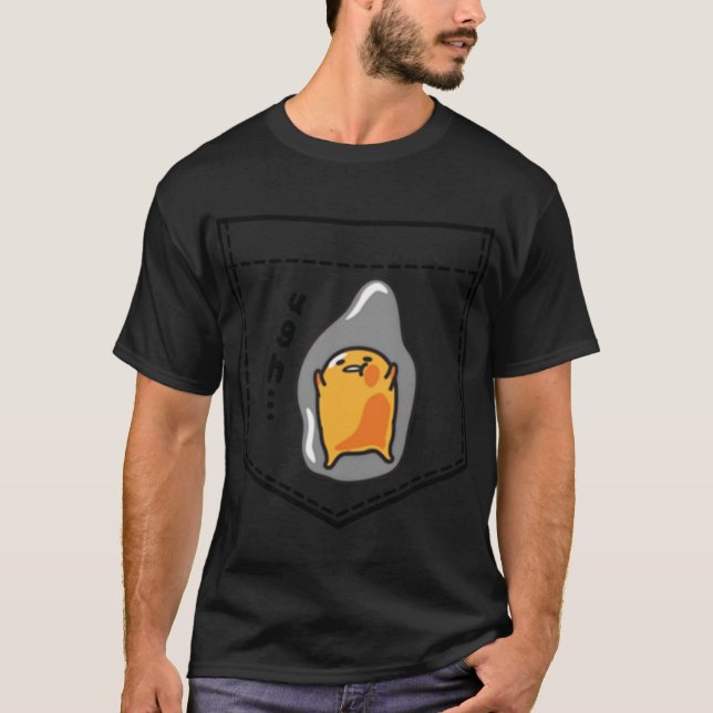 T-shirt Sweatshirt de poche Gudetama (Devant)