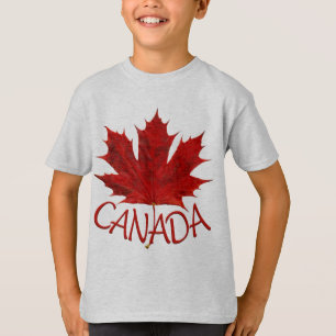 T-shirt Sweatshirt du drapeau canadien de l'enfant Maple L