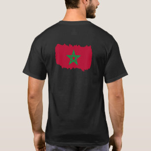 T-shirt Sweatshirt du drapeau du Maroc, sweatshirt de la c