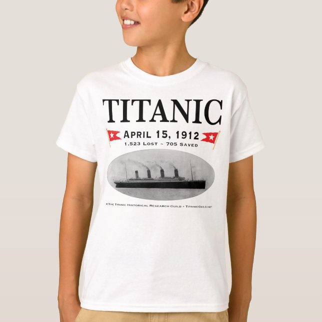 T-shirt Sweatshirt du navire fantôme Titanic (Devant)