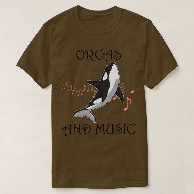 T-shirt Sweatshirt musical Whale Ocean (Design devant)