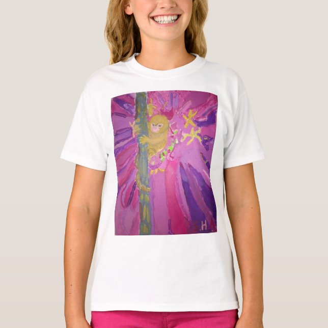 T-shirt Sweatshirt singe beige (Devant)