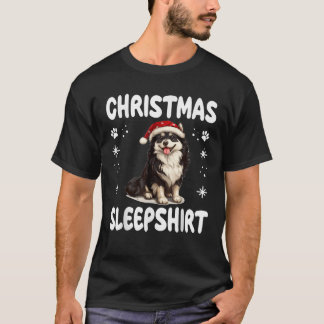 T-shirt Swedish Lapphund Dog Nightgown Pajama Christmas Sl
