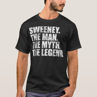 T-shirt Sweeney Sweeney Nom de famille Sweeney nom de fami