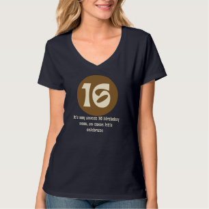 T-shirt Sweet 16 Anniversaire Bash - Fêtons dans le style!