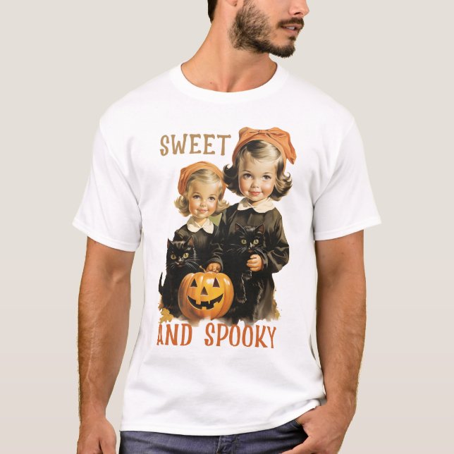 T-shirt Sweet and Spooky (Devant)