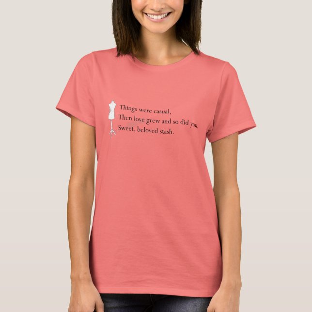 T-shirt "Sweet, bien-aimée stash" (Devant)