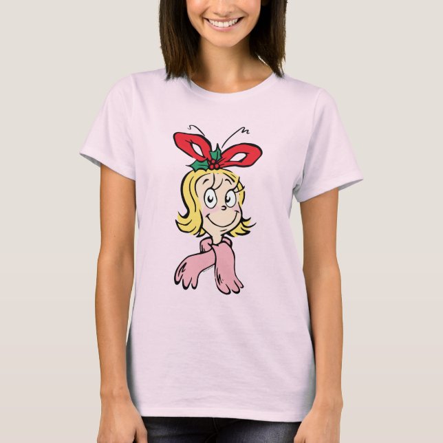 T-shirt Sweet Cindy Lou Who Portrait (Devant)