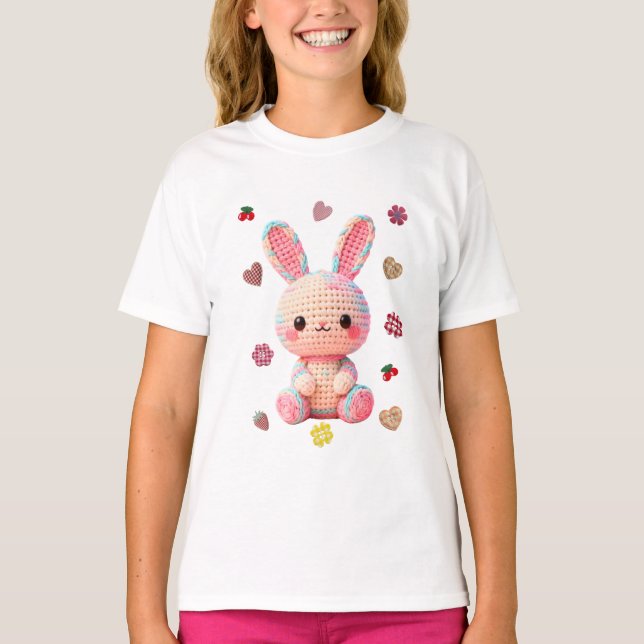 T-shirt Sweet Crochet Bunny (Devant)