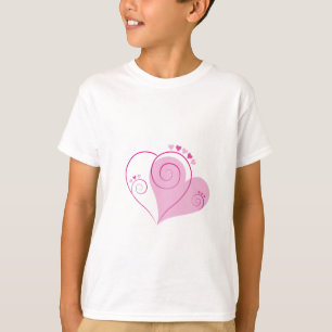T-shirt Sweet Cute Happy Valentine Love Hearts