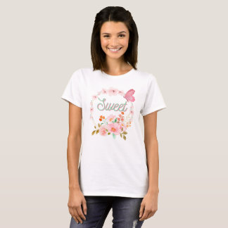 T-shirt sweet flower Ｔシャツ
