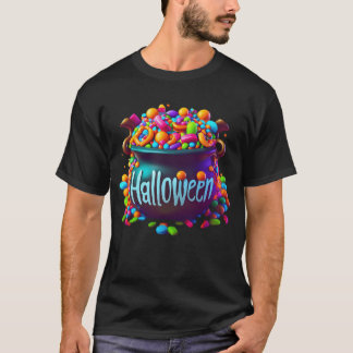 T-shirt Sweet Halloween avec Candy girl