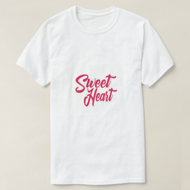 T-shirt Sweet Heart  (Design devant)