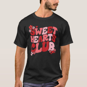 T-shirt Sweet Hearts Club Super Retro Joyeux Valentin D