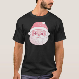 T-shirt Sweet Holiday Snowman en rose