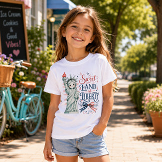 T-shirt Sweet Land of Liberty 4th of July