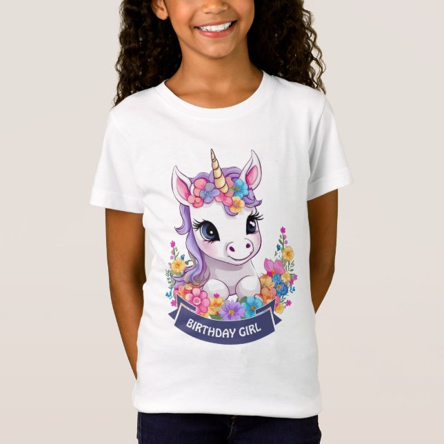 T-Shirt Sweet Magique Baby Unicorn (Devant)
