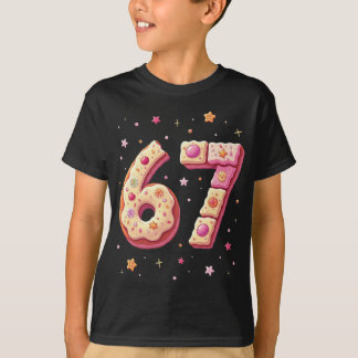 T-shirt Sweet Math Donut Fraction Back to School 67