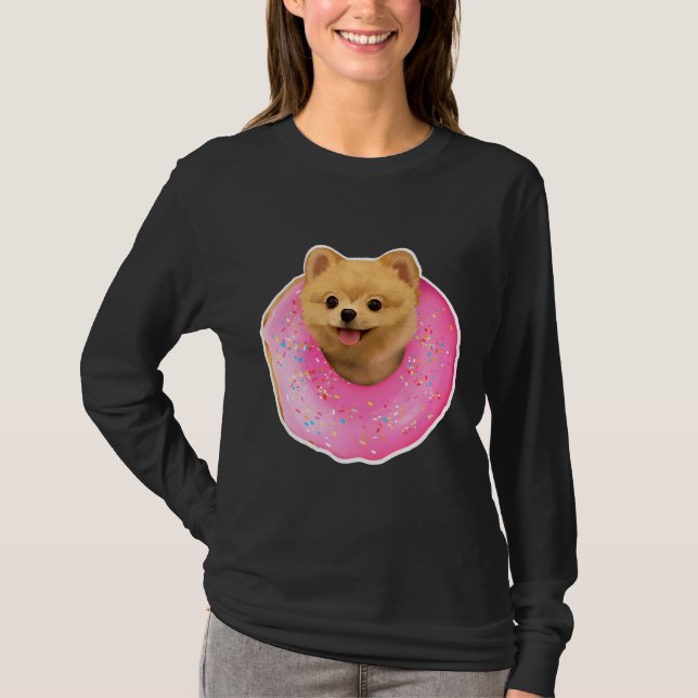 T-shirt Sweet Pomeranian Pup (Devant)