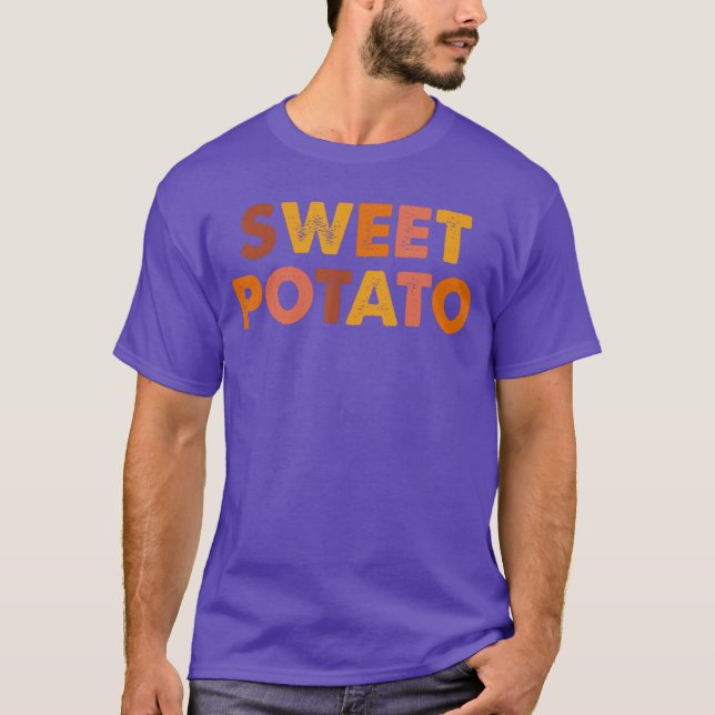 T-shirt Sweet Potato Grouchy Potato (Devant)