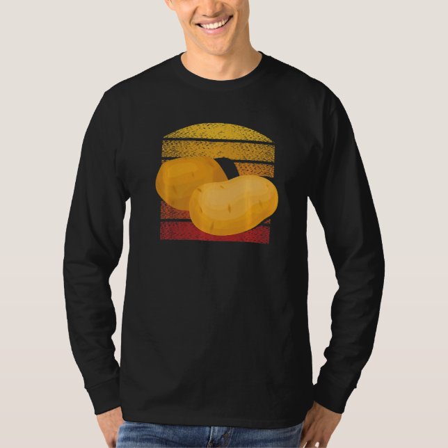 T-shirt Sweet Potato Retro Potato (Devant)