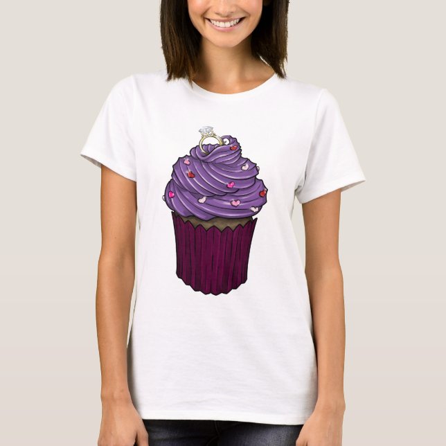 T-shirt Sweet Proposition Cupcake (Devant)