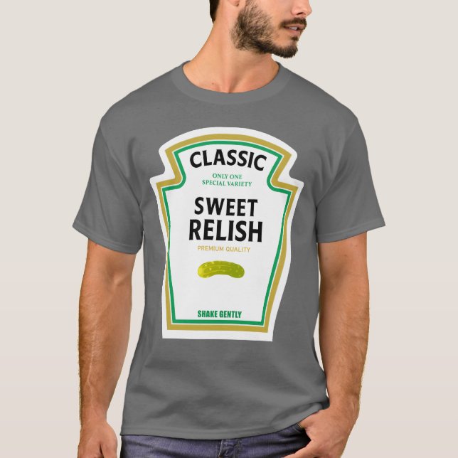 T-shirt Sweet Relish Ketchup Costume de jumelage Mustard f (Devant)