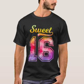T-shirt Sweet sixteen Garçon Et Fille 2007 16E Naissance V
