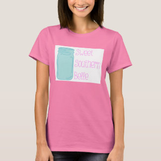 T-shirt Sweet Southern Belle Mason Jar Tee