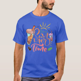 T-shirt Sweet Summer Time Bubble Thé Amateurs Vacance été
