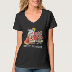 T-shirt Sweet Summer Time Enseignant du collège Dernier jo