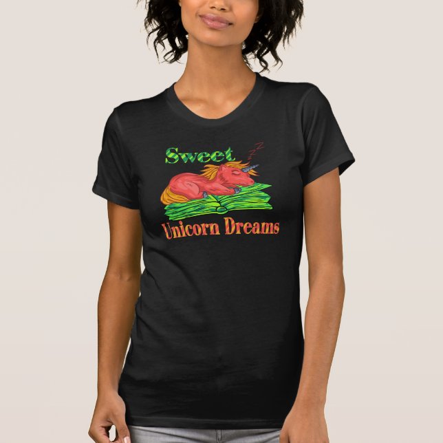 T-shirt Sweet Unicorn Dreams (Devant)