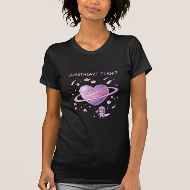 T-shirt Sweetheart Planet (Devant)