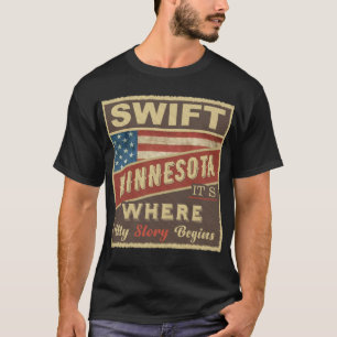 T-shirt SWIFT, MN C'est là que commence mon histoire