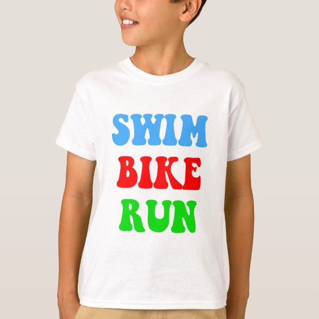 T-shirt Swim Bike (Devant)