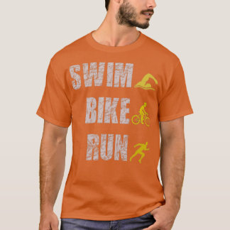T-shirt Swim Bike Run Triathlon 33