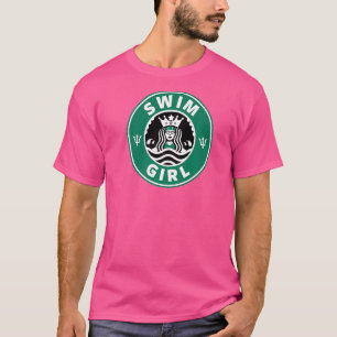 T-shirt Swim Girl équipe de natation parodie