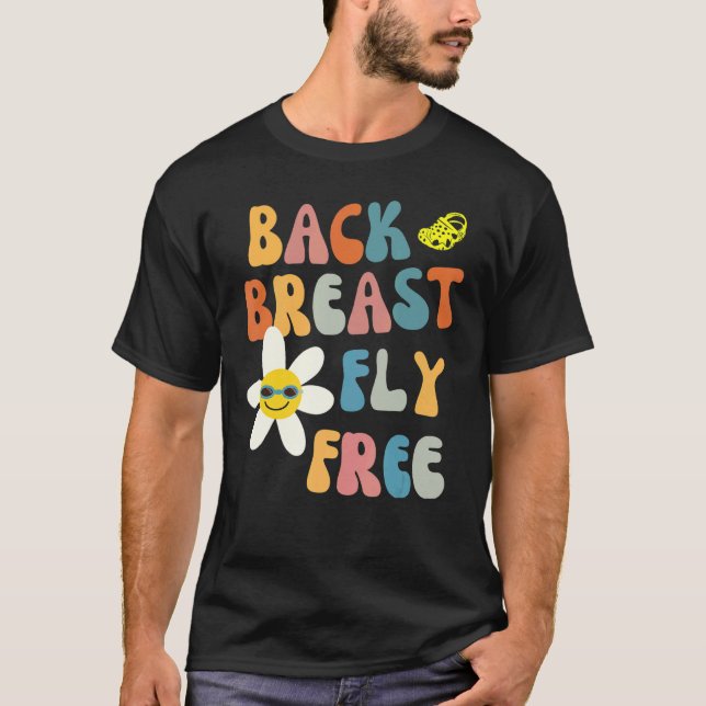 T-shirt Swim IM Freestyle Butterfly Backcourse Swimmer (Devant)